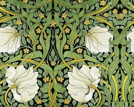 William Morris Pimpernel green
