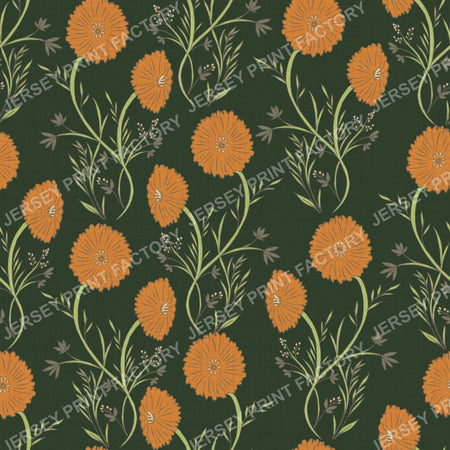 Floral Block Print