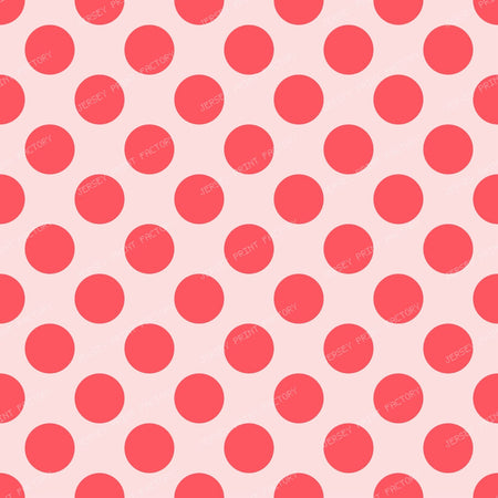 Blue Polka Dots, Polka Dot Pattern, Retro Pattern — Red