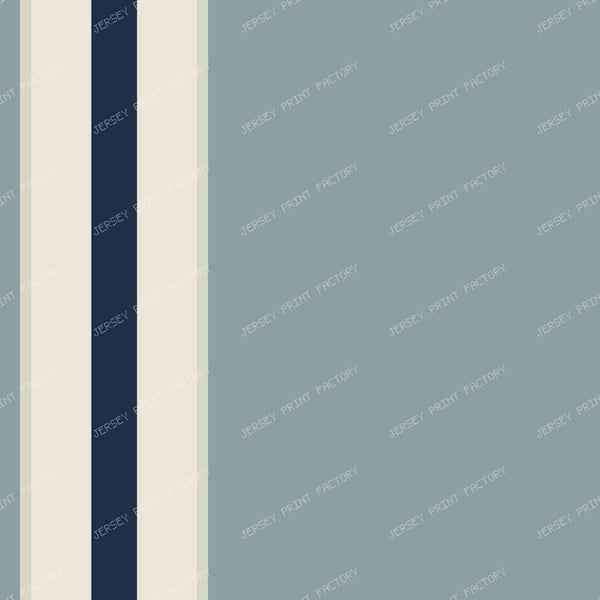 Addie   Stripe    Denim Blue
