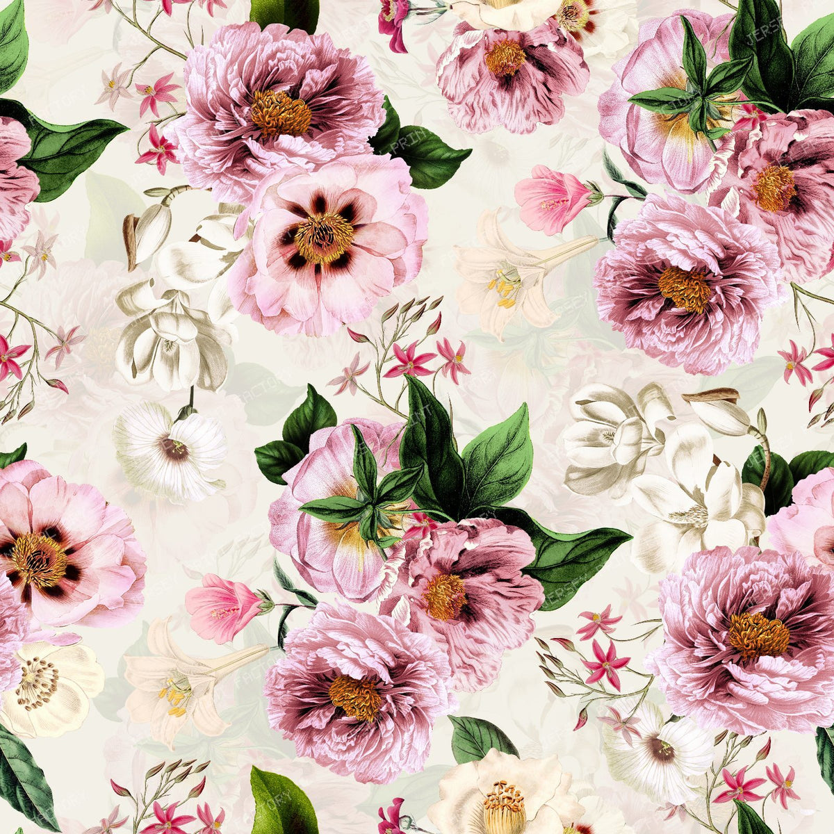 A Grandmillennial Spring Garden with Vintage Romance and Timeless Elegance - White