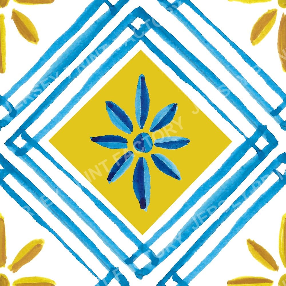 Siciliano - Siciliano Tile   Jersey Print