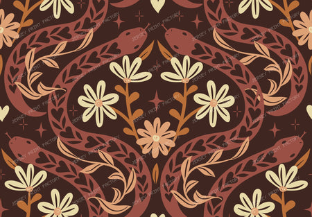 Floral Snakes | Minimal Flowers