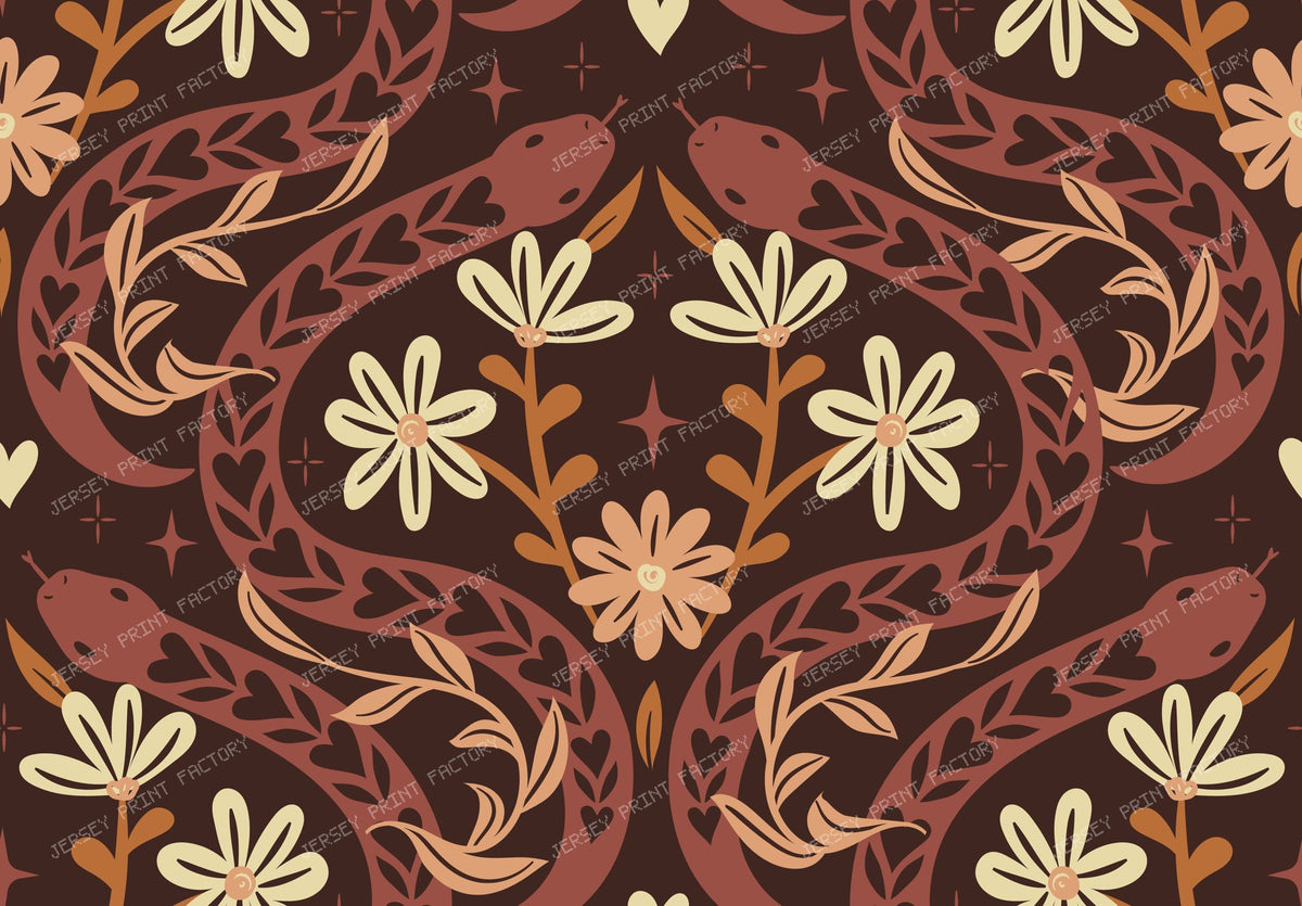 Floral Snakes | Minimal Flowers
