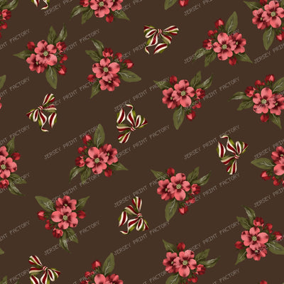 Bows Floral Pattern