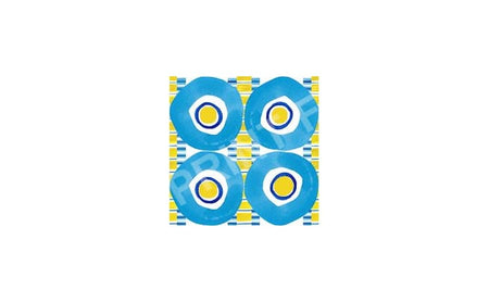 Siciliano - Rotatoria Giallo   Jersey Print