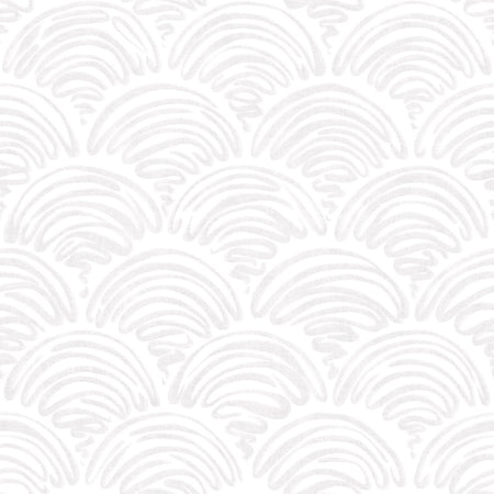 freehand scallop light gray on white