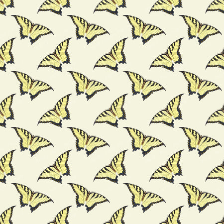 Pattern Of Butterflies, Swallowtail Butterfly, Yellow Butterfly