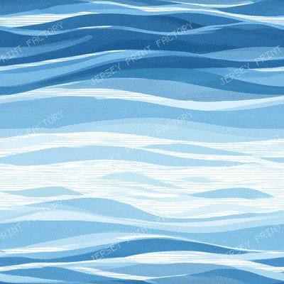 Sea Waves Ocean Blue Coastal