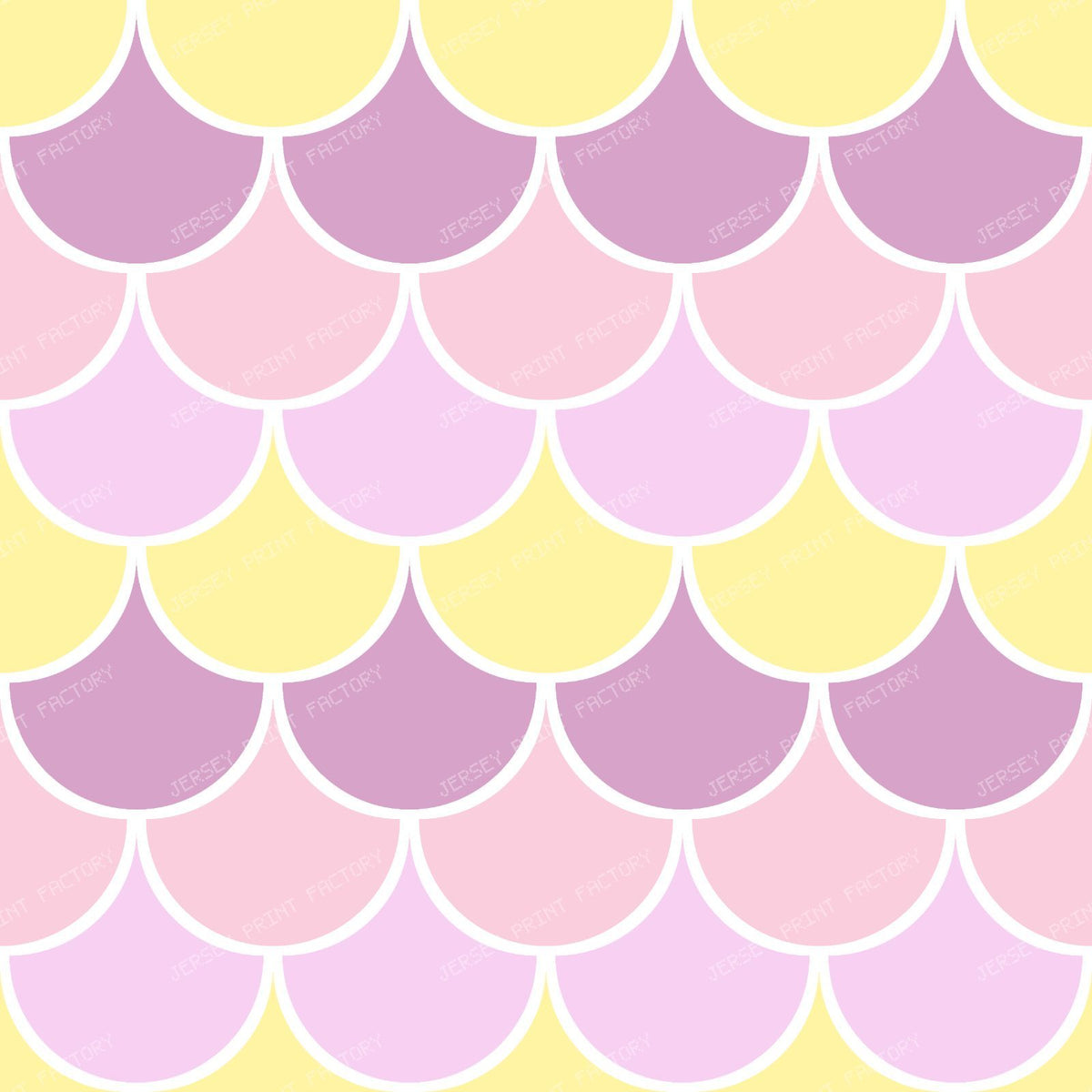 Blue Mermaid Scales, Dragon Scales, Fish Scales, Arch Pattern — Colorful 11