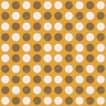 Circles Brown And Beige