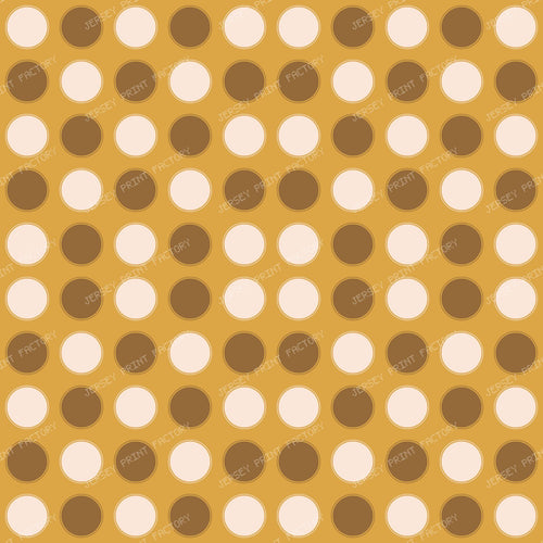 Circles Brown And Beige