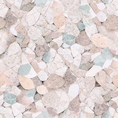 Granite Rocks Stone Wall Pebbles