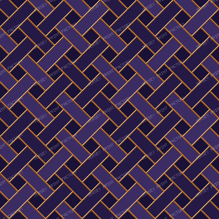 Bronze Stained Glass Weave — Moody Purple