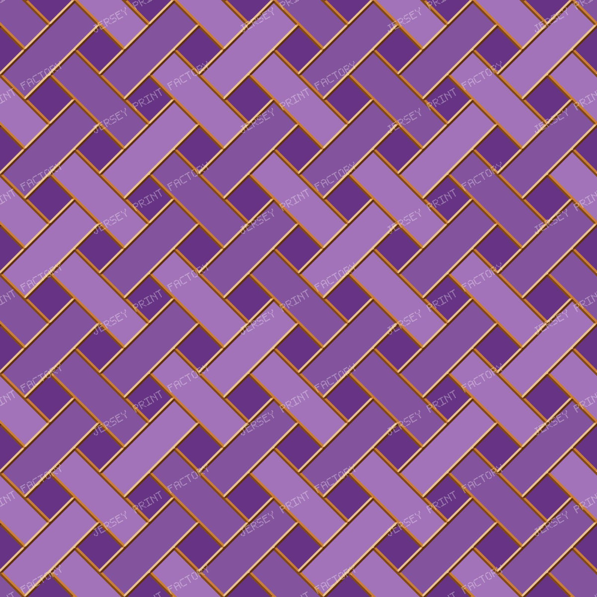 Bronze Stained Glass Weave — Light Purple