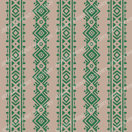 Geometric Tribal Stripes Pattern 06