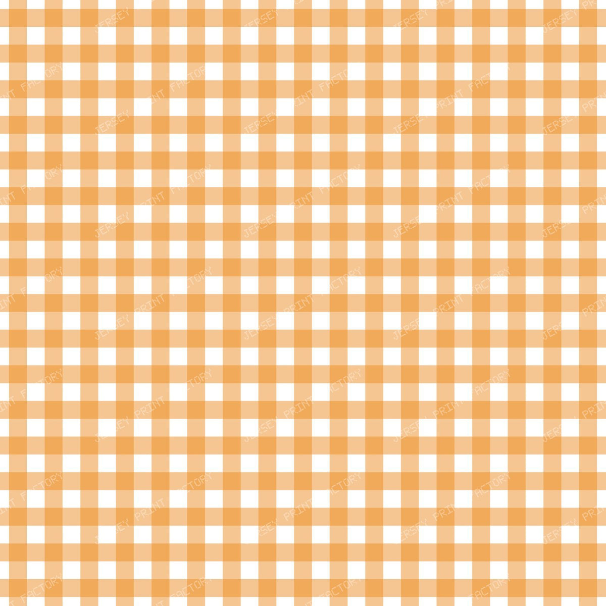 Blue Gingham, Gingham Pattern, Geometric Pattern — Orange