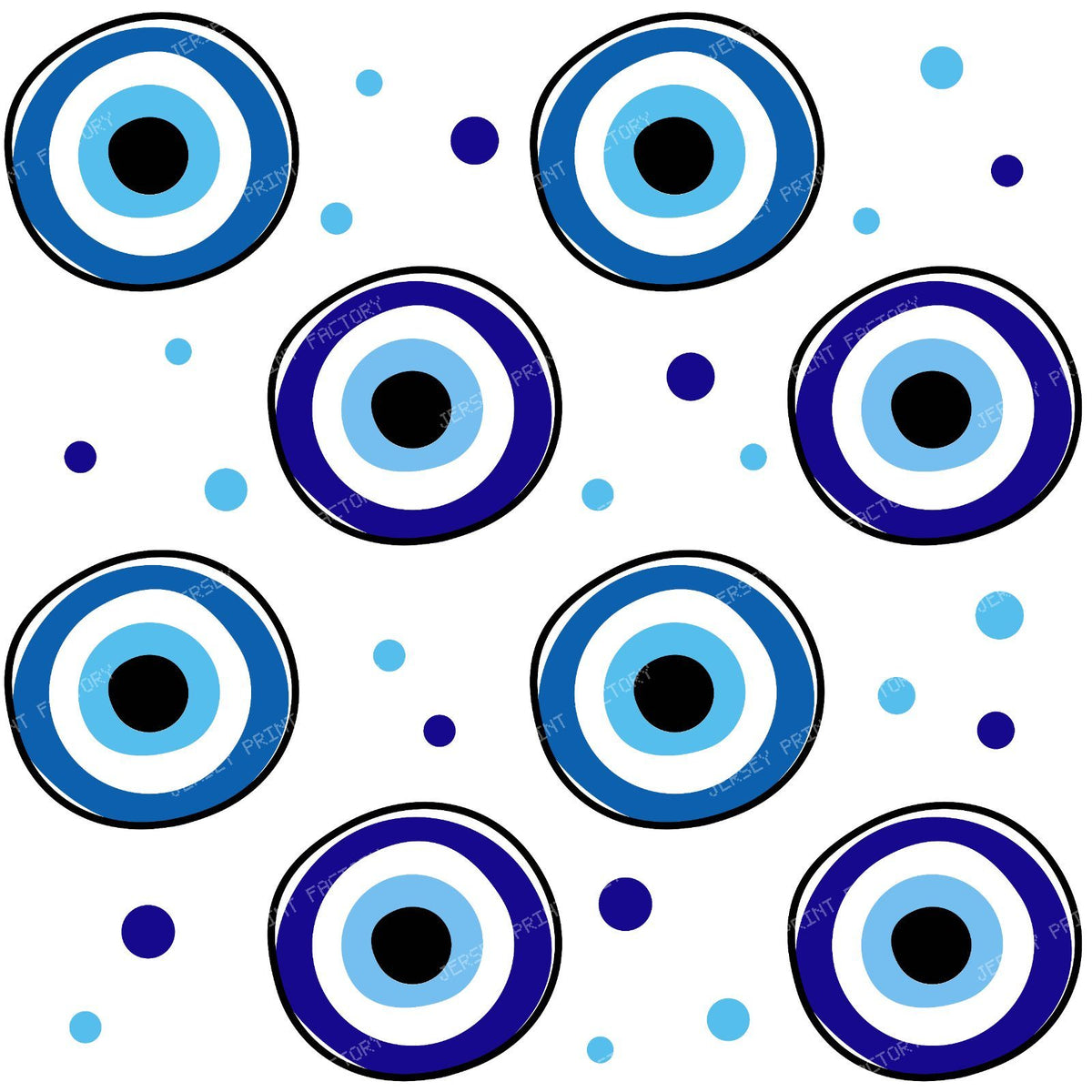 Evil Eye Pattern, Turkish Eye, Nazar Talisman, Mati, Mataki, Hamsa