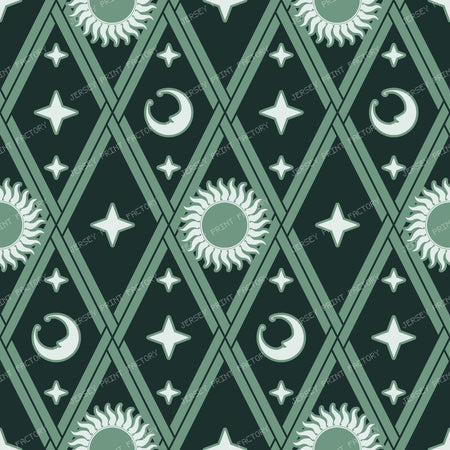 Astro-Harlequin Diamond Bold - Midnight Hearth — Cosmic Nebula