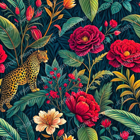 Dramatic Whimsical Leopard