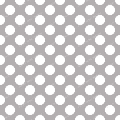 Polka Dots, Polka Dot Pattern, Black and White — Gray