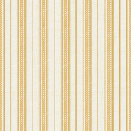 Braided ticking stripes in orange