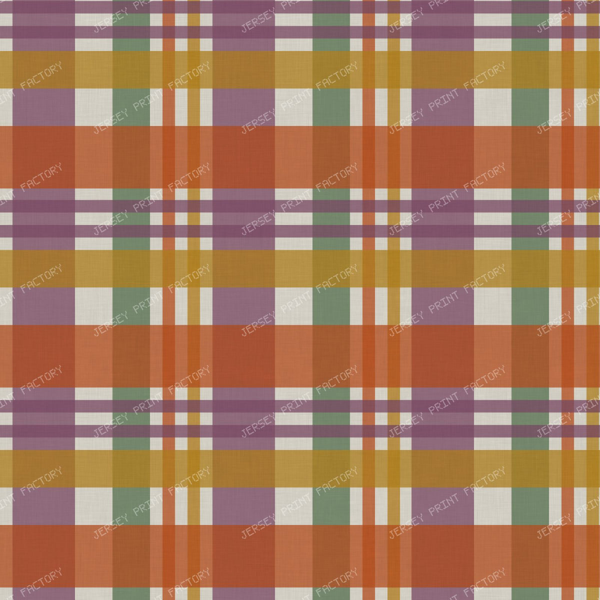 Fall Linen Plaid — Plum & Orchard
