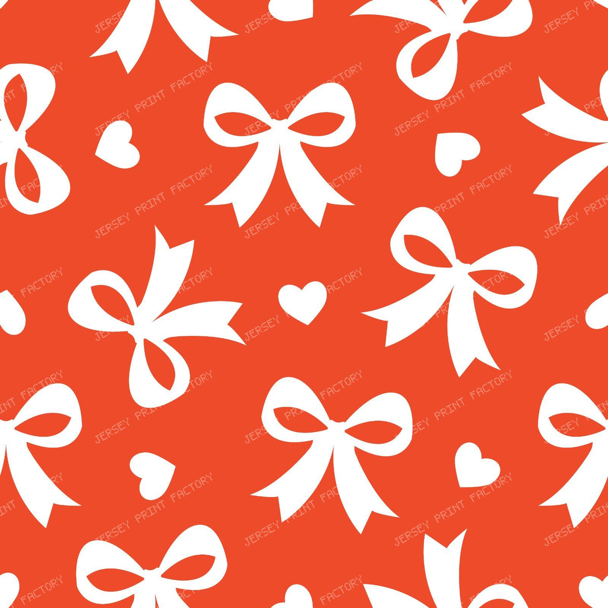 Bow Pattern, Coquette Bow, Ribbon, Cute Bow, White Bow, Hearts, Black — Red 1