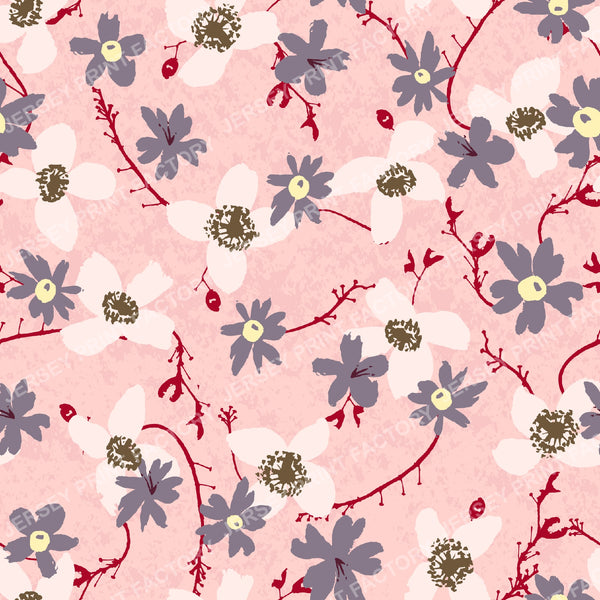 Blossoms and Branches All Over Toss