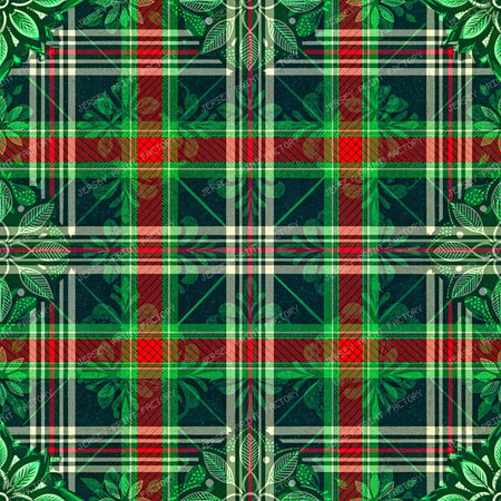 Aesthetic Green And Grey Christmas Trees — abstract