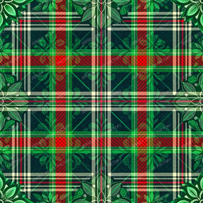 Aesthetic Green And Grey Christmas Trees — abstract