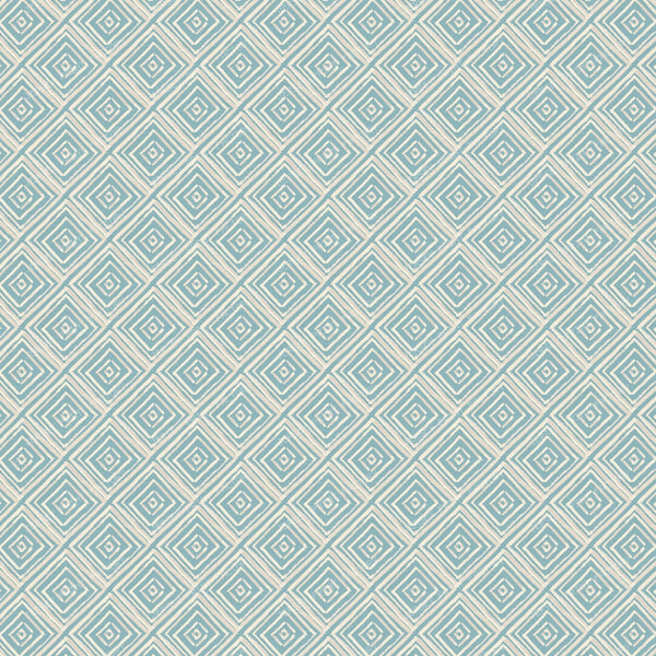 Textural Boho Mudcloth - Dusty Blue