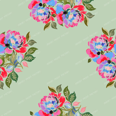 Vintage Rose Floral Pattern
