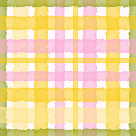 Summery Watercolour Tartan