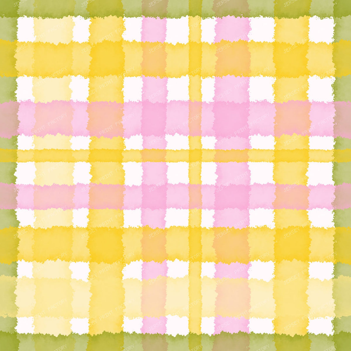 Summery Watercolour Tartan