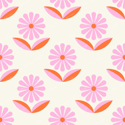 Midcentury Aster Flowers