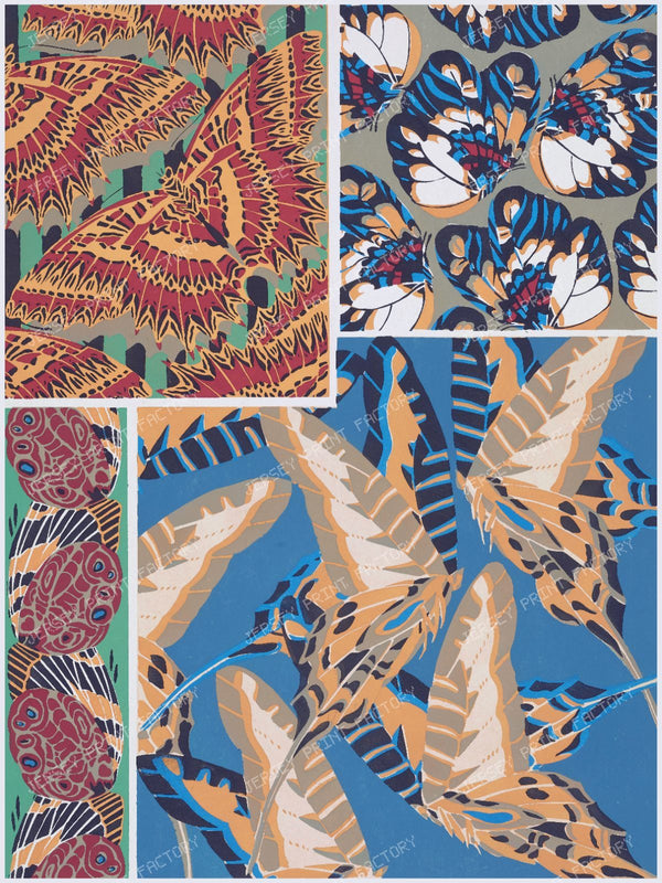 Colorful Butterflies, Butterfly Pattern, Vintage Butterflies