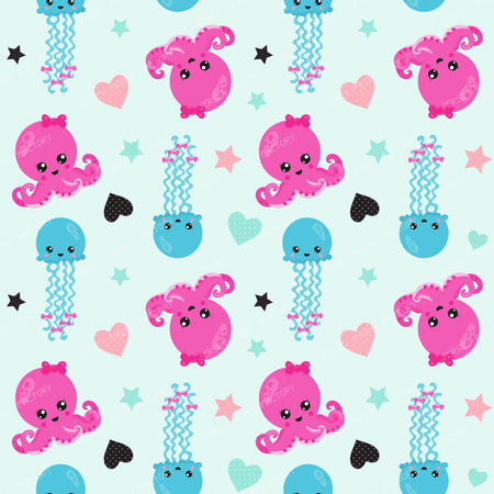 Sea Animals, Sea Life, Octopus, Jellyfish, Hearts