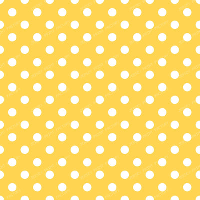 Blue Polka Dots, Polka Dot Pattern, Dots, Dotted — Yellow