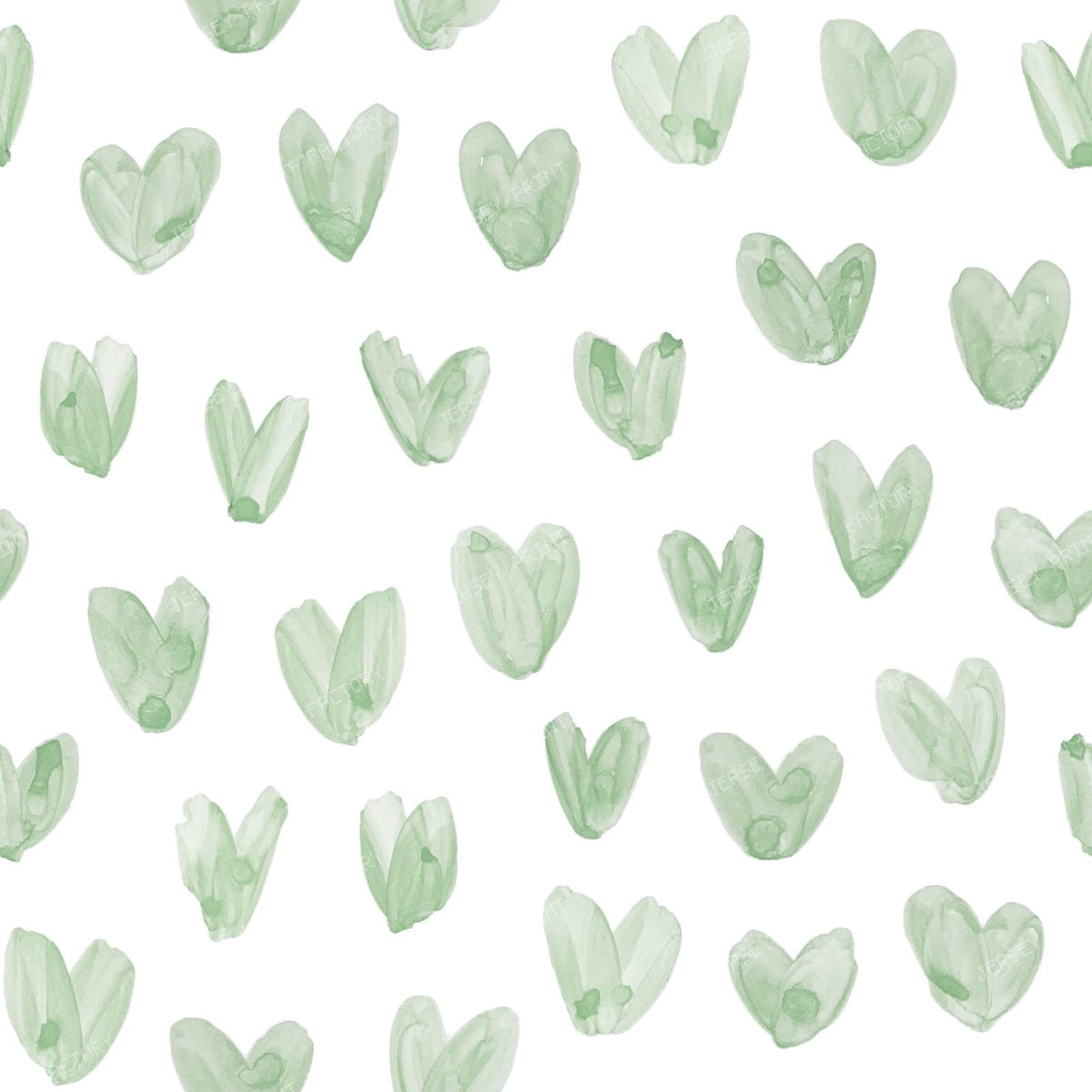 Hearts watercolor
