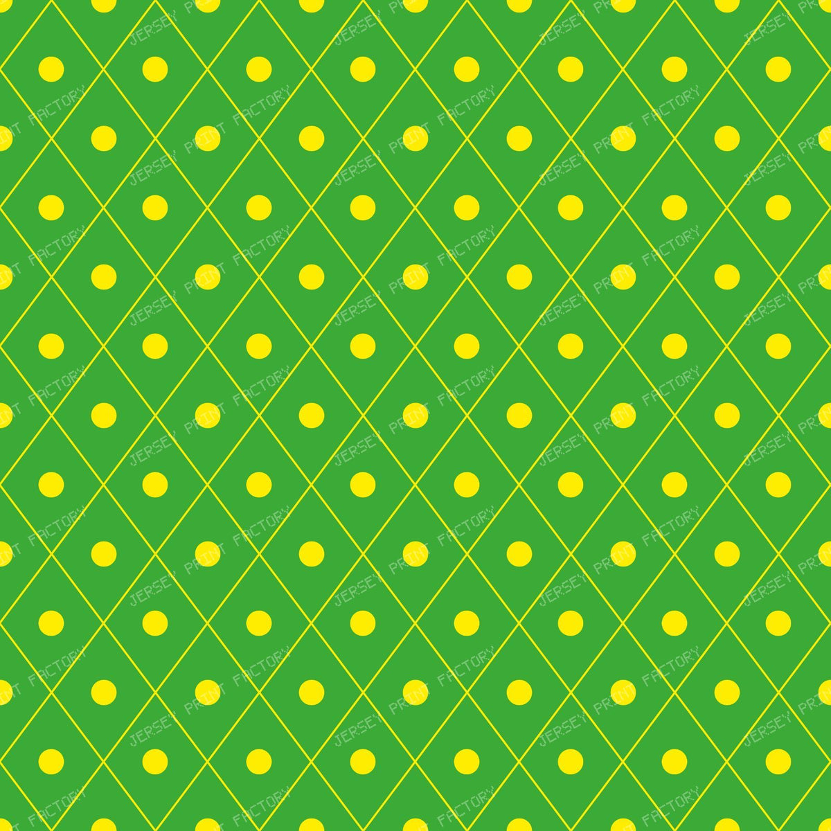 Blue Diamond Pattern, Argyle, Polka Dots, Geometric Pattern — Green 4