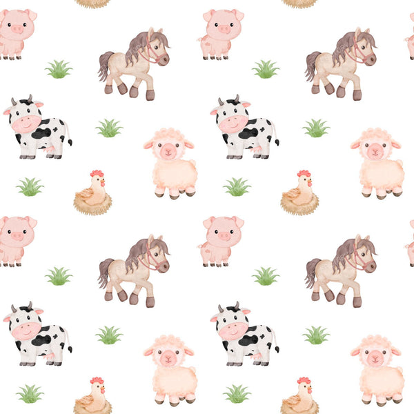 Farm Animals, Barnyard Animals, Cute Animals, Animal Pattern