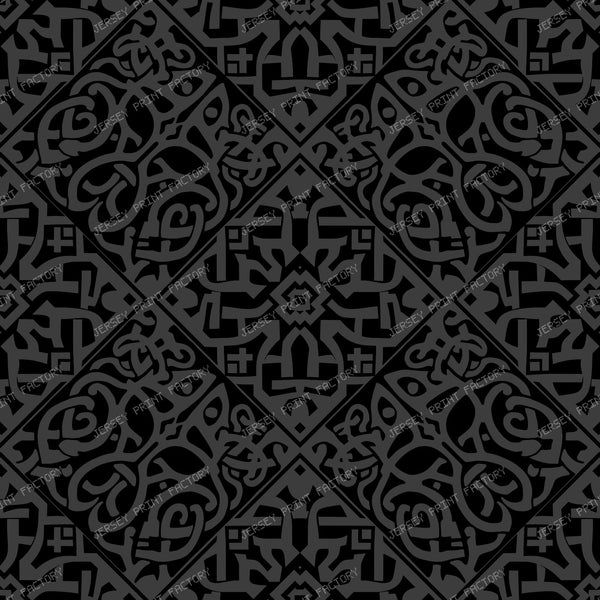 Celtic Mask – Black & Charcoal Autumn Menswear