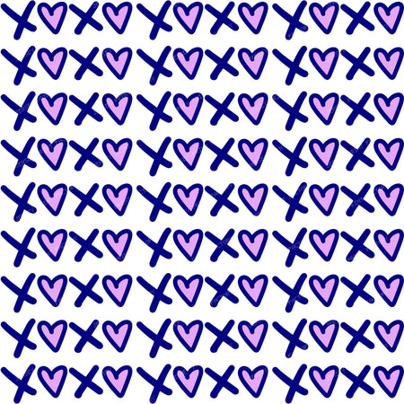 XOXO Wirh Hearts 3