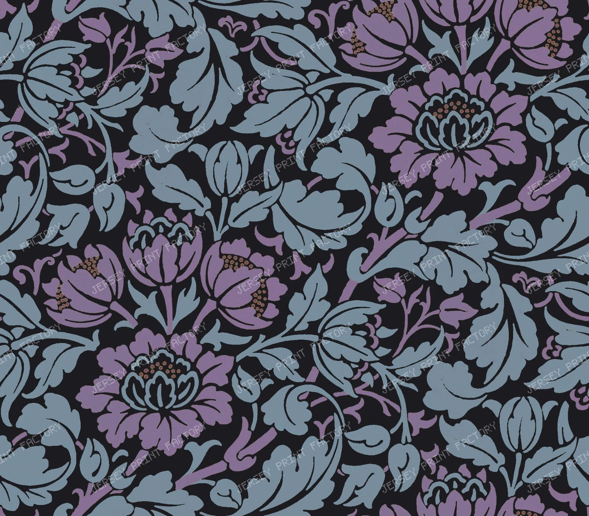 Flowering Scroll by night
