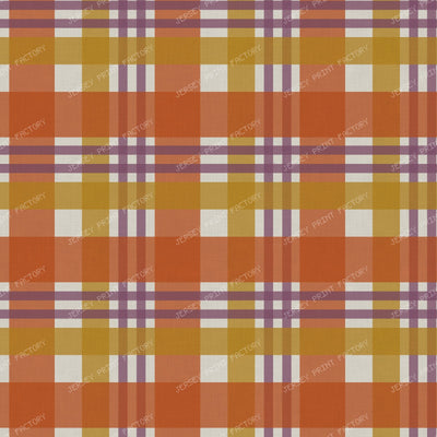 Fall Linen Plaid
