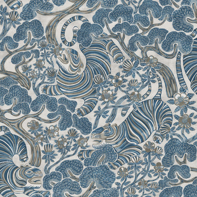 Maximalist Medley-Awa Indigo/Khaki Brown A