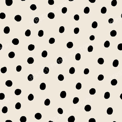 Dots in cream