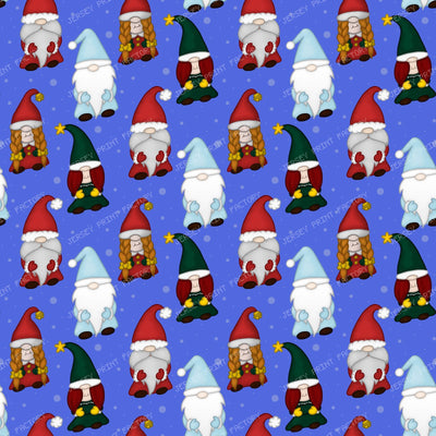 Fabric in Chilly Gnomies (Small)