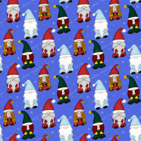 Fabric in Chilly Gnomies (Small)